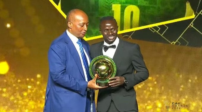 2022 CAF Awards: Sadio Mane wins Player of the Year [Full List]