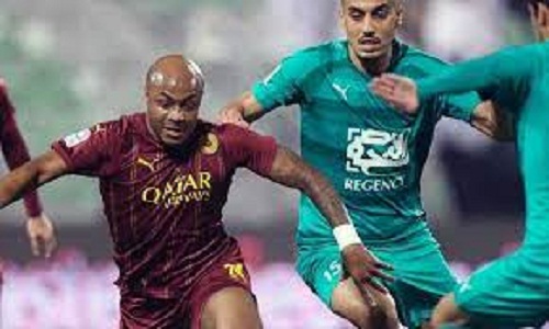 See how Ghanaians in Qatar upheld Andre Ayew’s club to win in Qatar Super League