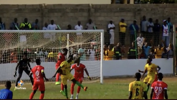 The 2 contentious penalties given to Bibiani Goldstars versus Kotoko can be seen here.