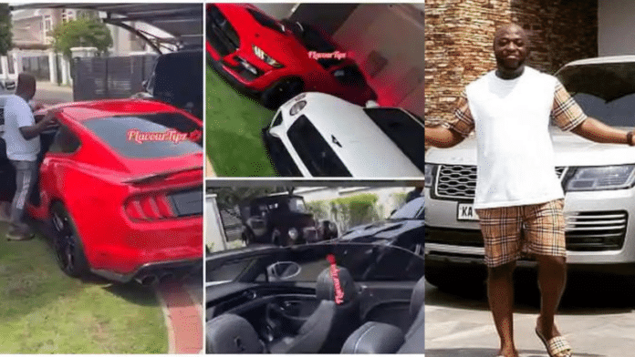 Dr. Kofi Amoa-Abban parades around in a Ghc 5M Bentley, Rolls Royce, and other pricey automobiles.