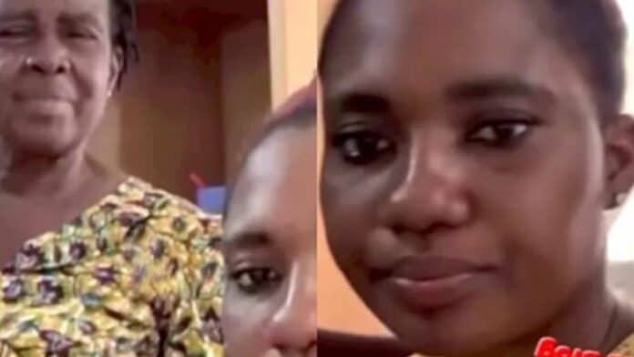 Video of Abena Korkor looking very sick at the hospital makes Ghanaians worried