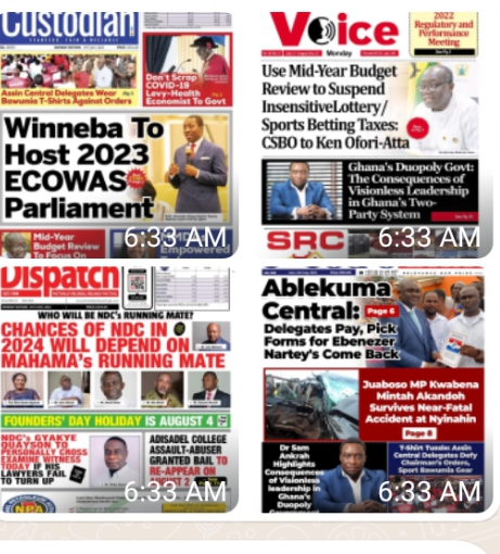 Today Newspapers 31July 2023