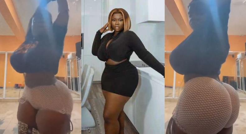 Maame Serwaa’s improved physique will inspire you to work out