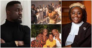 Sarkodie shed tears as he paid tribute to lawyer Cynthia at the rapper’s rebirth.
