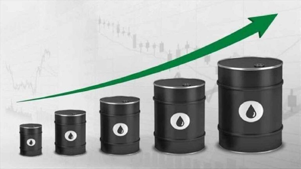 An increase in Middle East tensions causes an increase in oil prices.