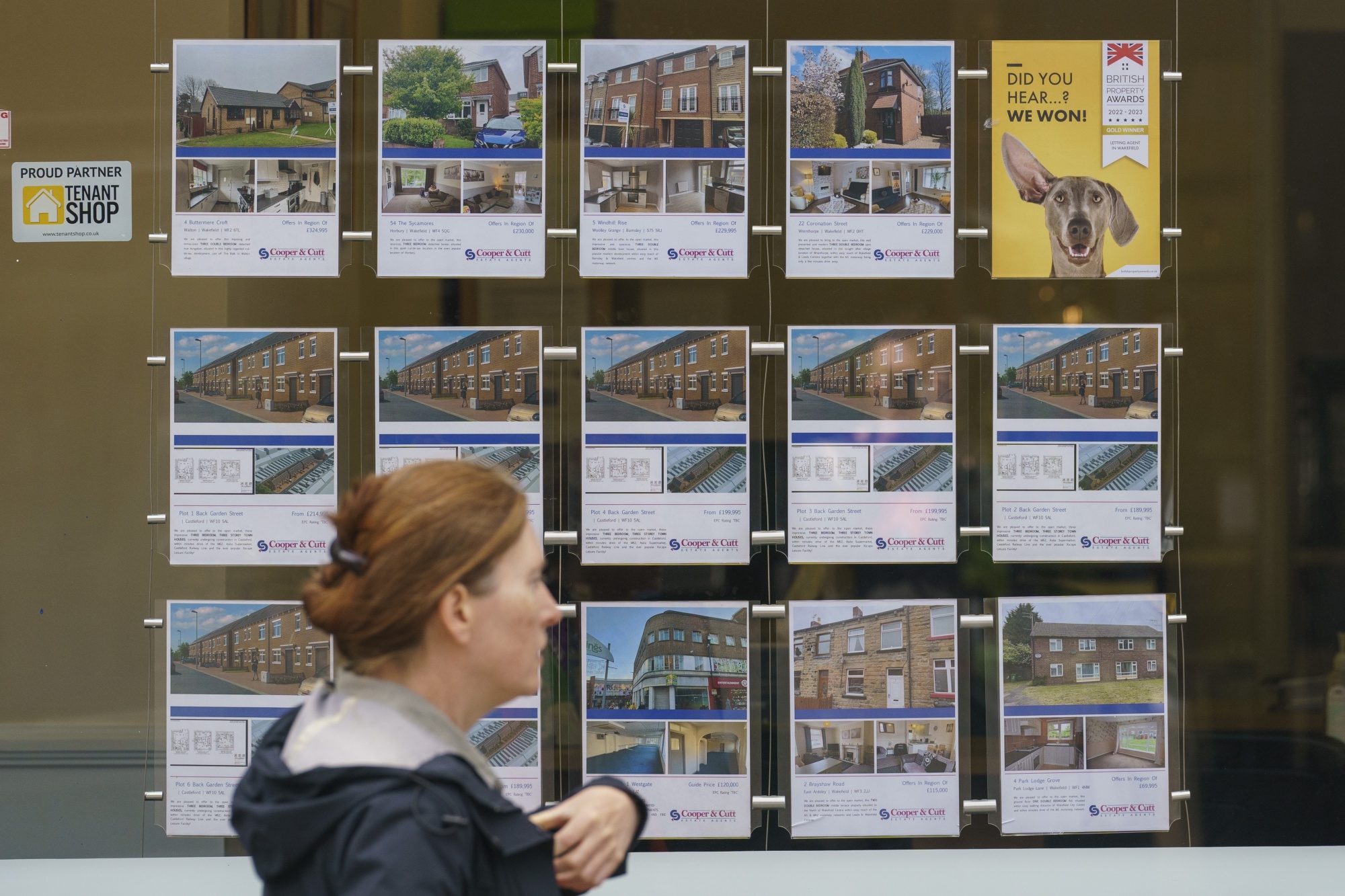 UK home prices declined for the first time in half a year.